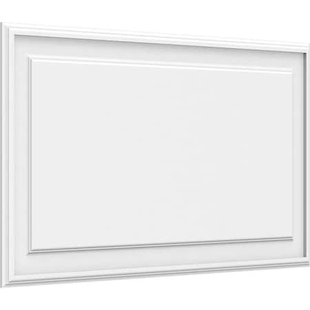 Ekena Millwork Legacy Raised Panel Decorative Wall Panel, 40"W x 22"H x 5/8"P WALP40X22X062LEG